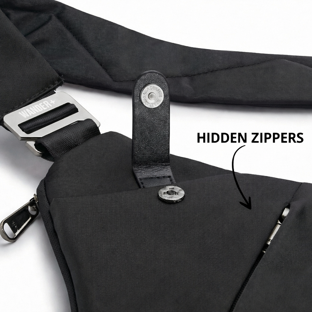 WanderLock™ Anti-Theft Crossbody Bag