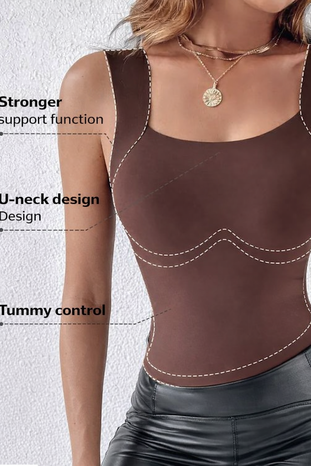 Nova Built-In Bra Top