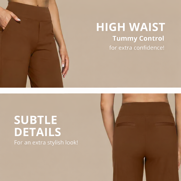Cozy Flare High-Waist Yoga Pants