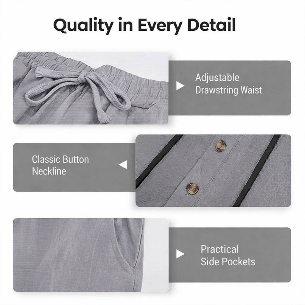 Elias Relaxed Linen Set