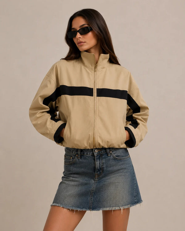 Amanda Vintage Bomber Jacket