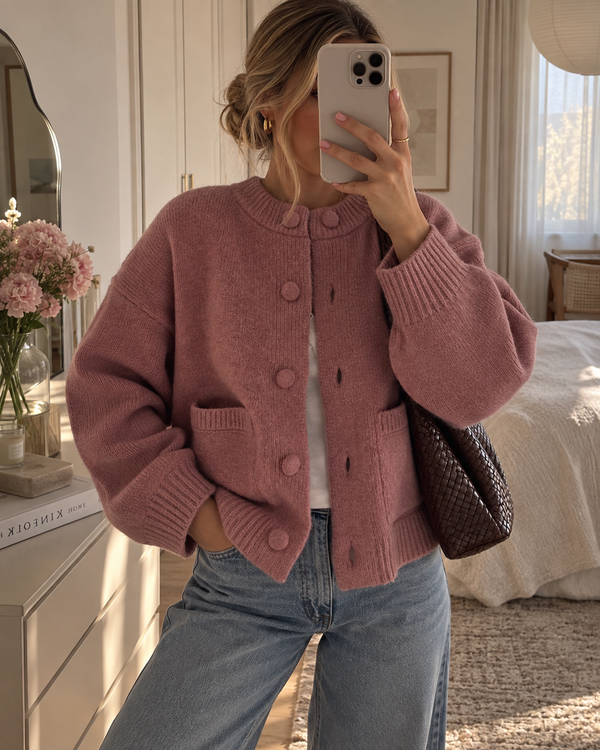 Nessa Thick Knitted Cardigan