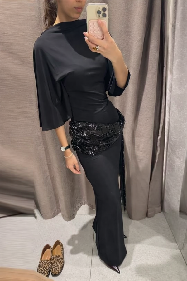 Chic Evening Sequin Suit for Men