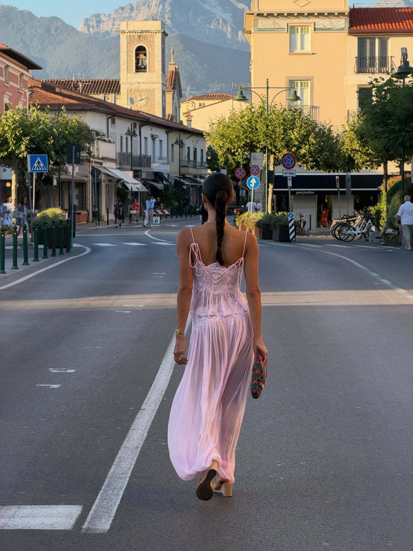 VelvetFlow Evening Gown