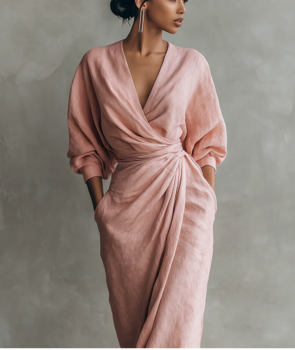 VelvetFlow Evening Gown