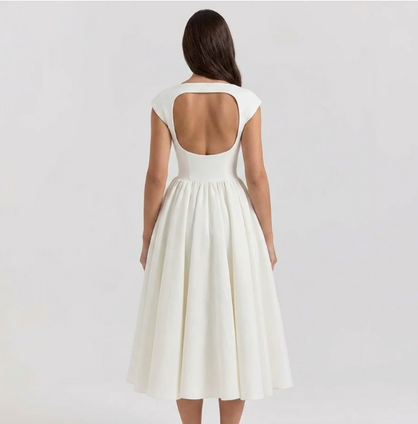 VelvetFlow Evening Gown