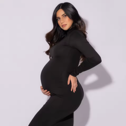 VelvetFlow Evening Gown