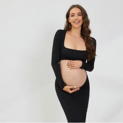 VelvetFlow Evening Gown