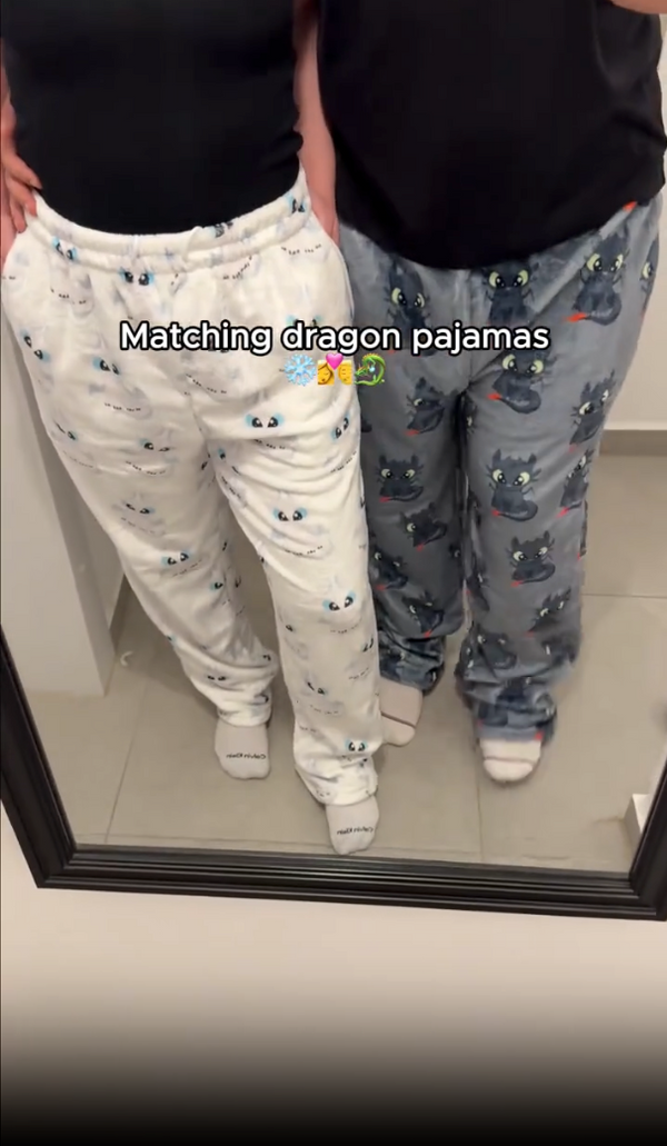 Cozy Dragon Velvet Pajama Set