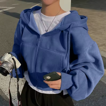 Noémie Cocoon Zip Hoodie