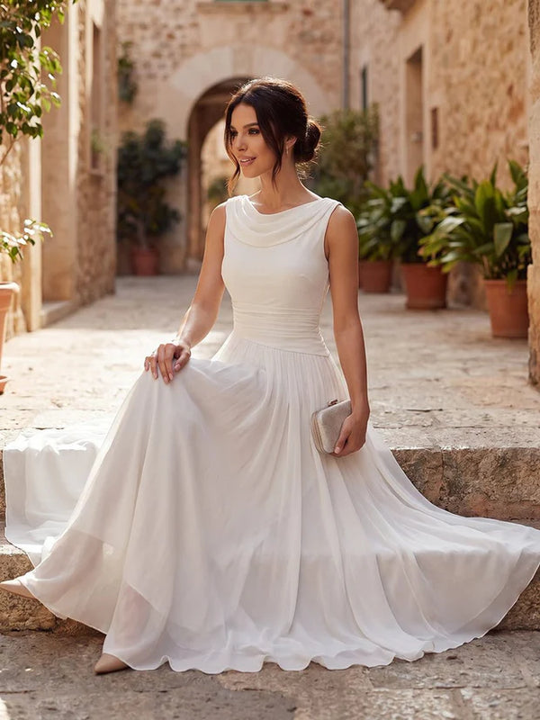 VelvetFlow Evening Gown