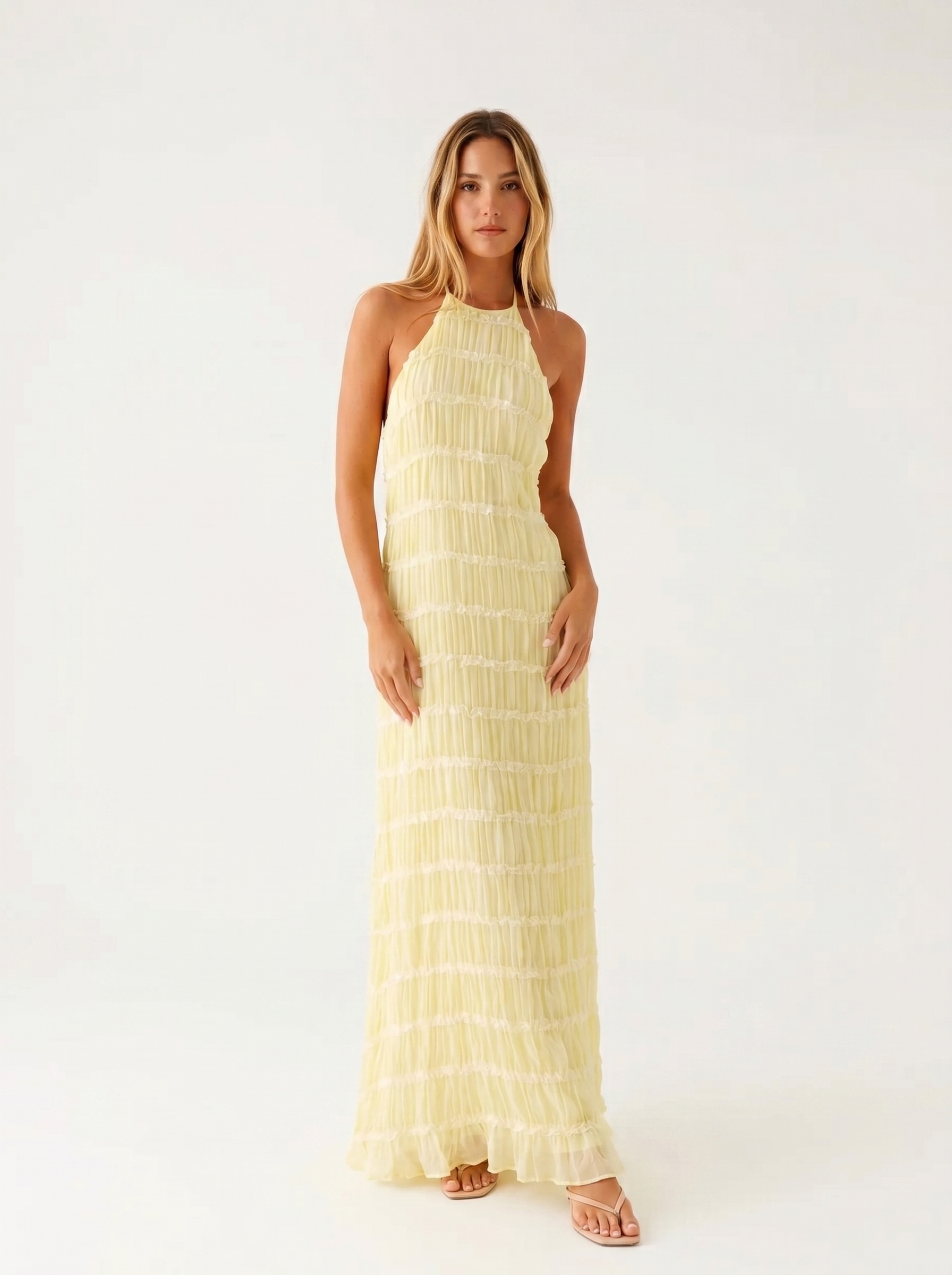 Angela Summer Statement Maxi Dress