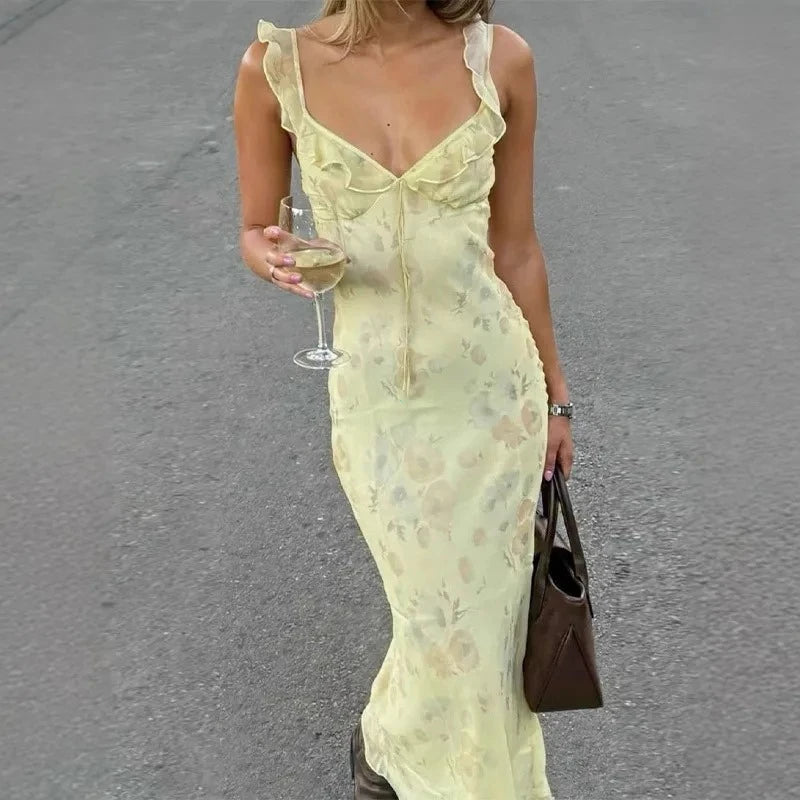 Léonie Fleur Maxi Dress