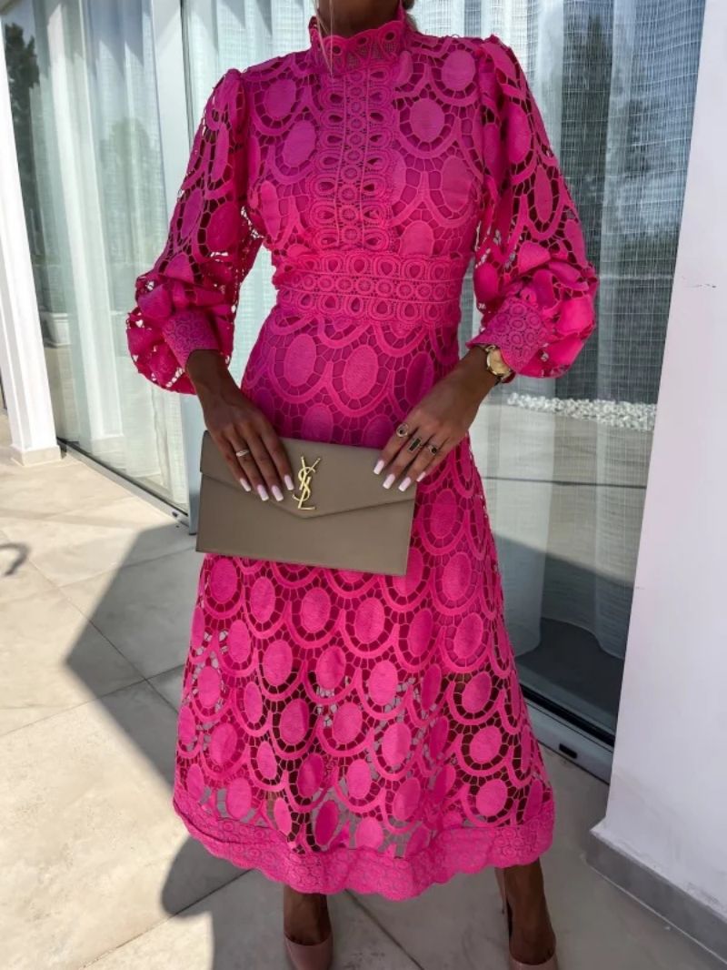 Elowen Lace Elegance Maxi Dress