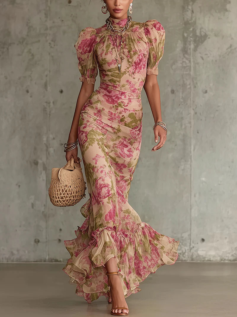 Rosalie Vintage Bloom Maxi Dress