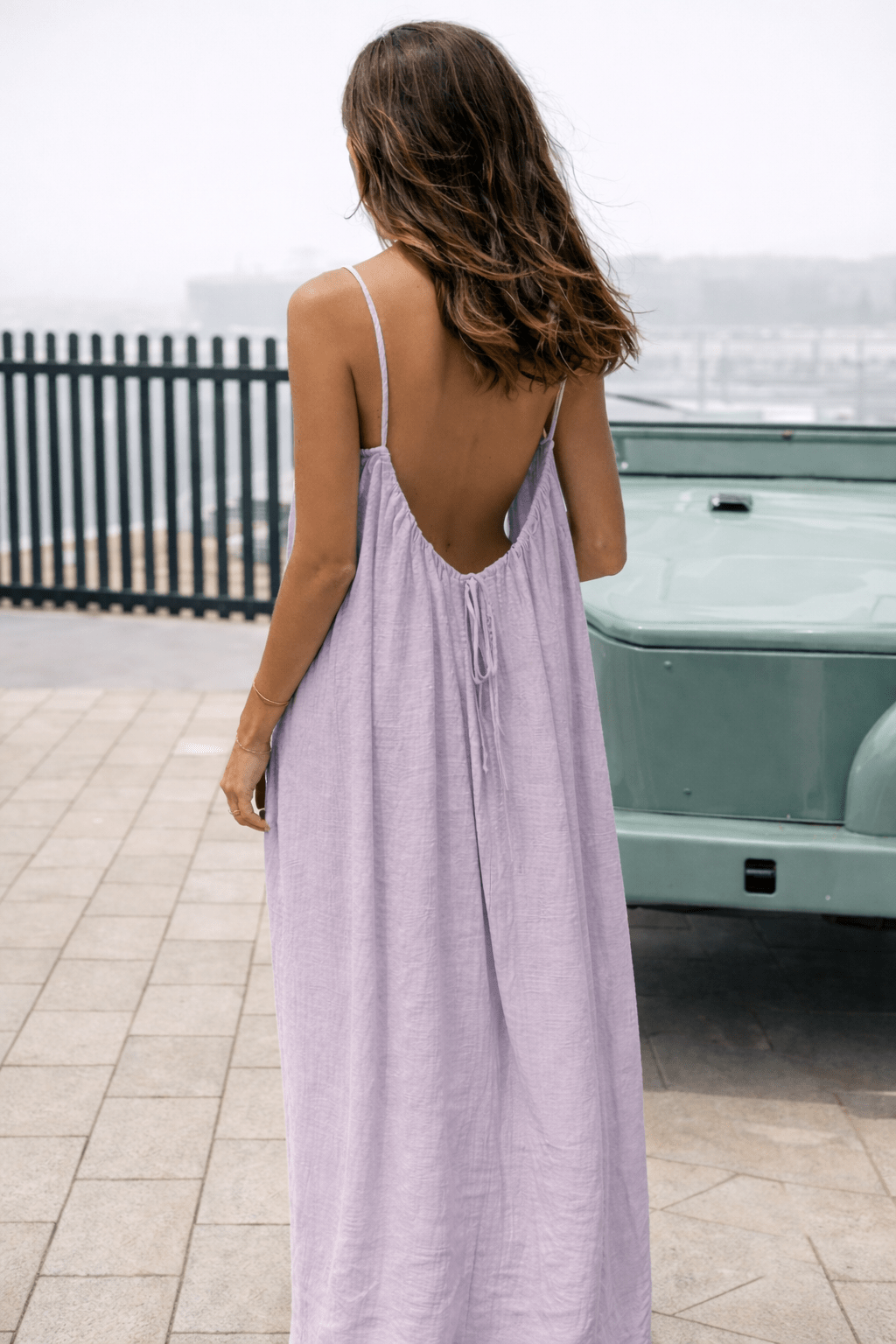 Valencia Bare Flow Maxi Dress