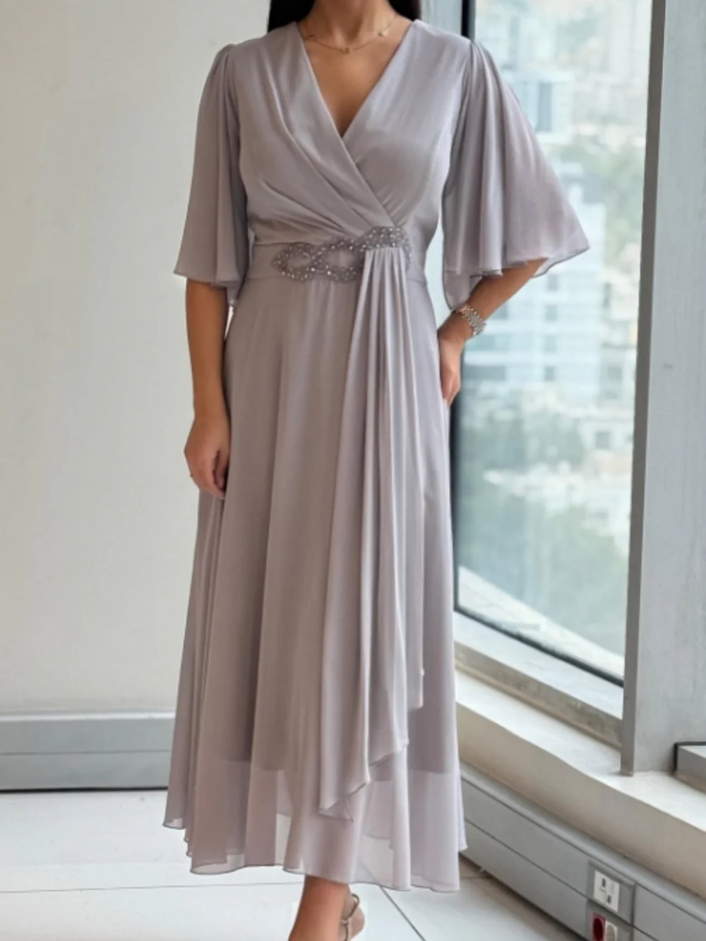 Isadora Chiffon Grace Maxi Dress