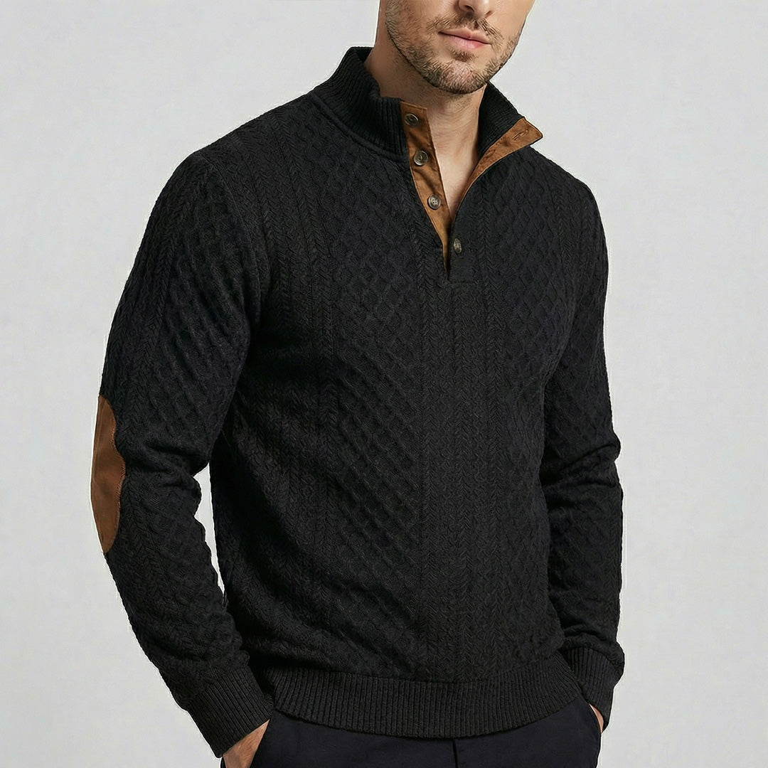 Hugo Classic High Collar Pullover
