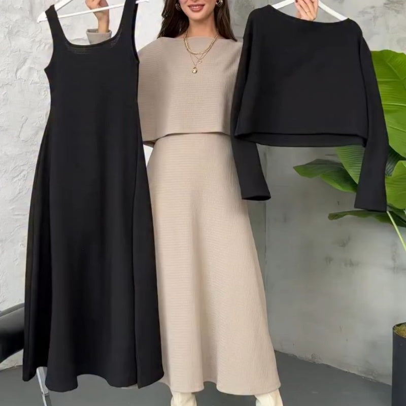 Everyday Knit Two-Piece Comfort Outfit