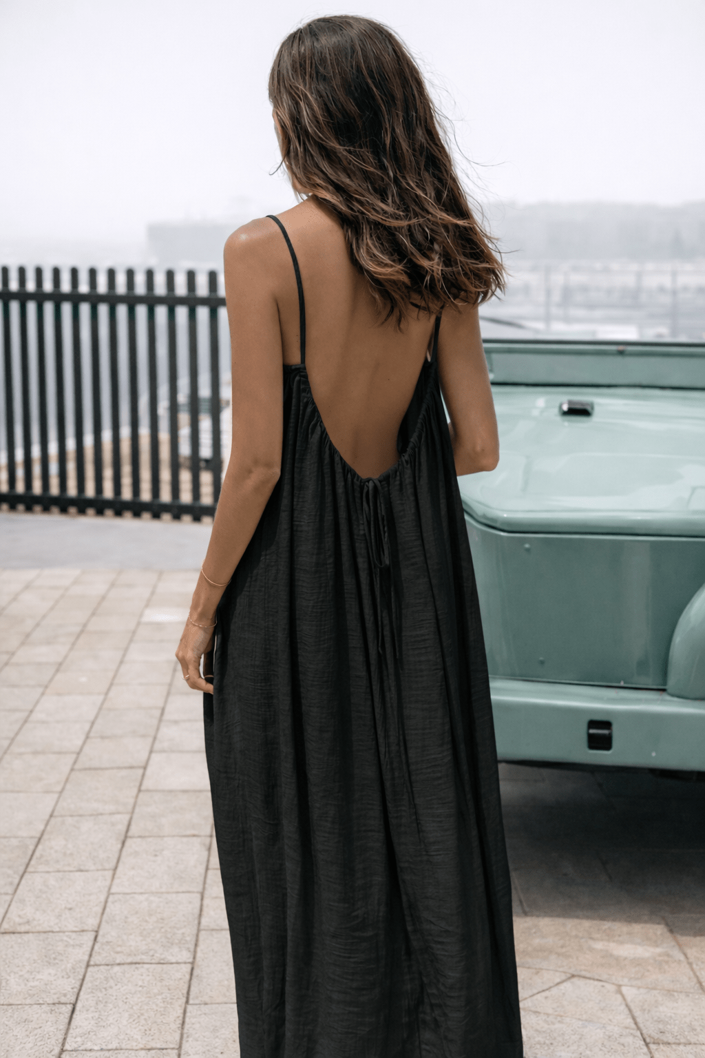 Valencia Bare Flow Maxi Dress