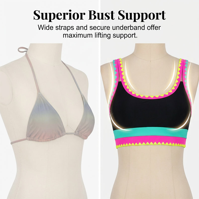 Maëva Sunset Three-Piece Swimwear Set