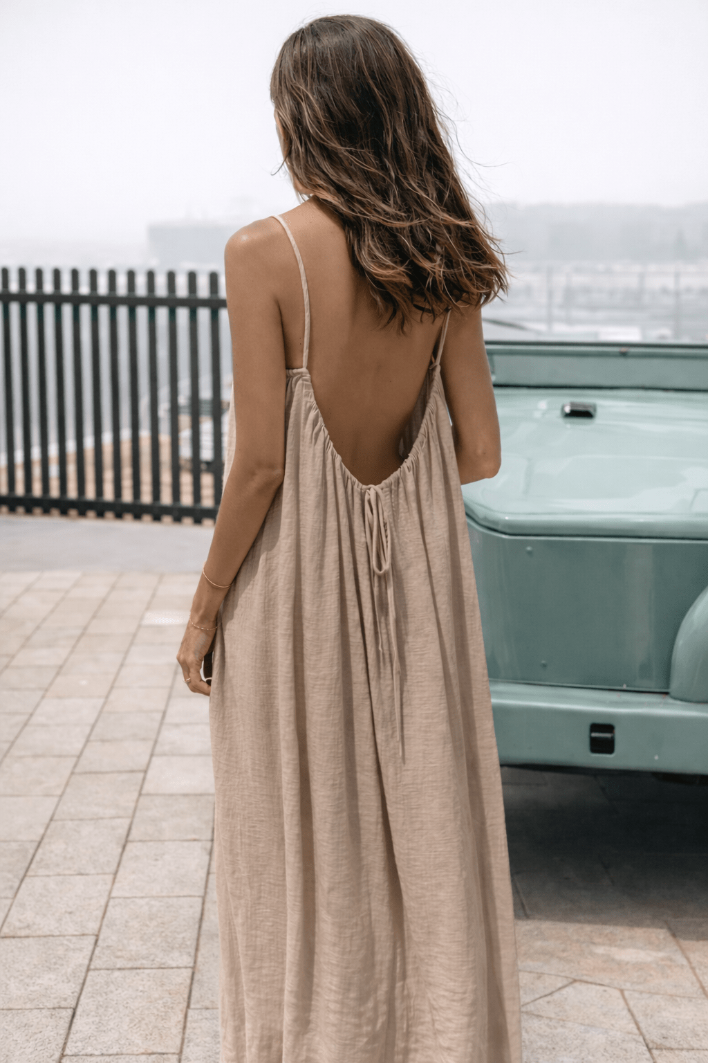 Valencia Bare Flow Maxi Dress