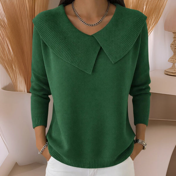 Everyday Soft Collar Knit Pullover