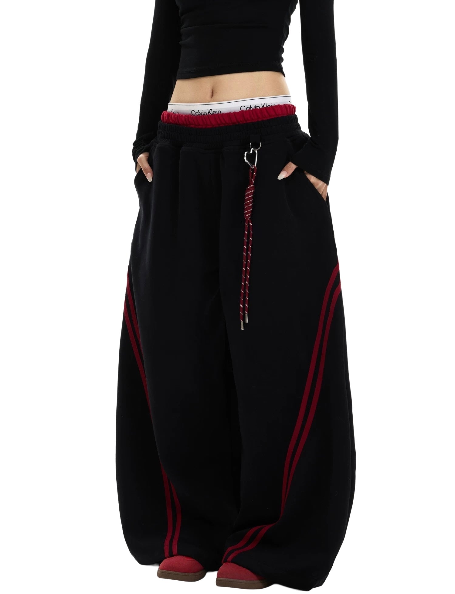 Arden Stride Wide-Leg Joggers