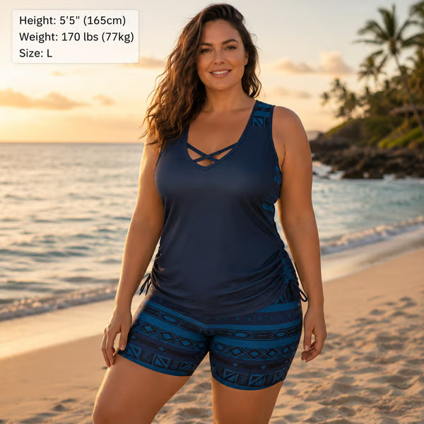 Sienna Sculpt Tankini Set