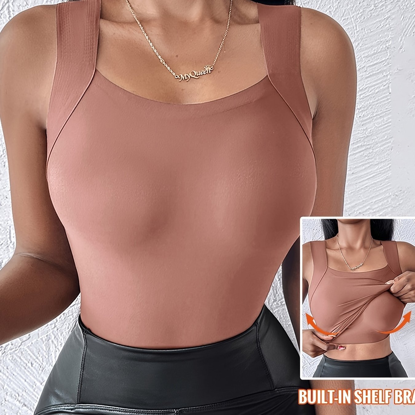 Nova Built-In Bra Top