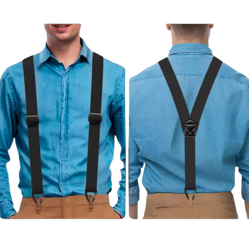 Heavy-Duty Non-Slip Suspenders