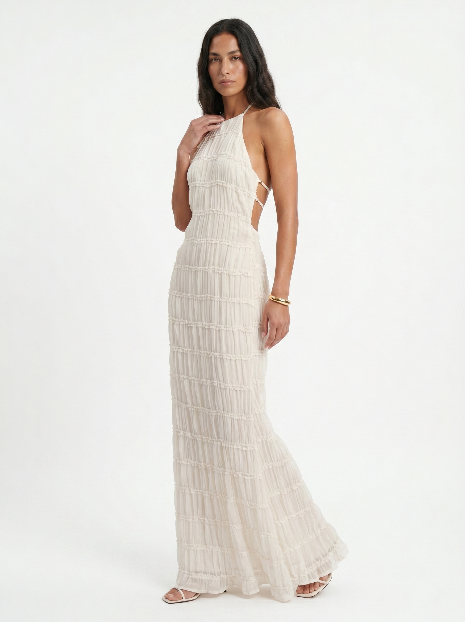 Angela Summer Statement Maxi Dress