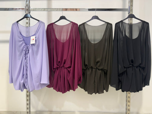 Alina Open Back Mini Dress