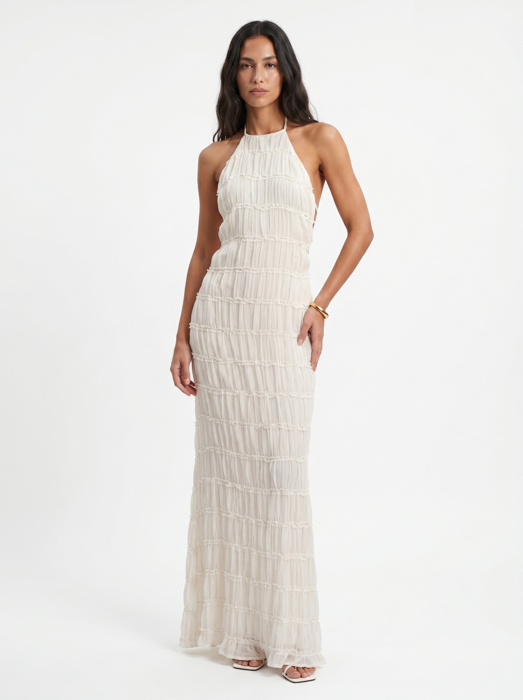 Angela Summer Statement Maxi Dress
