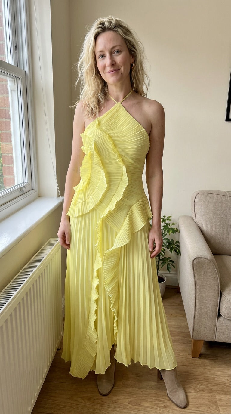 Rosalie Ruffle Muse Maxi Dress
