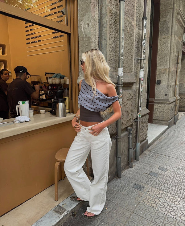 Polka Ease Everyday Casual Shirt
