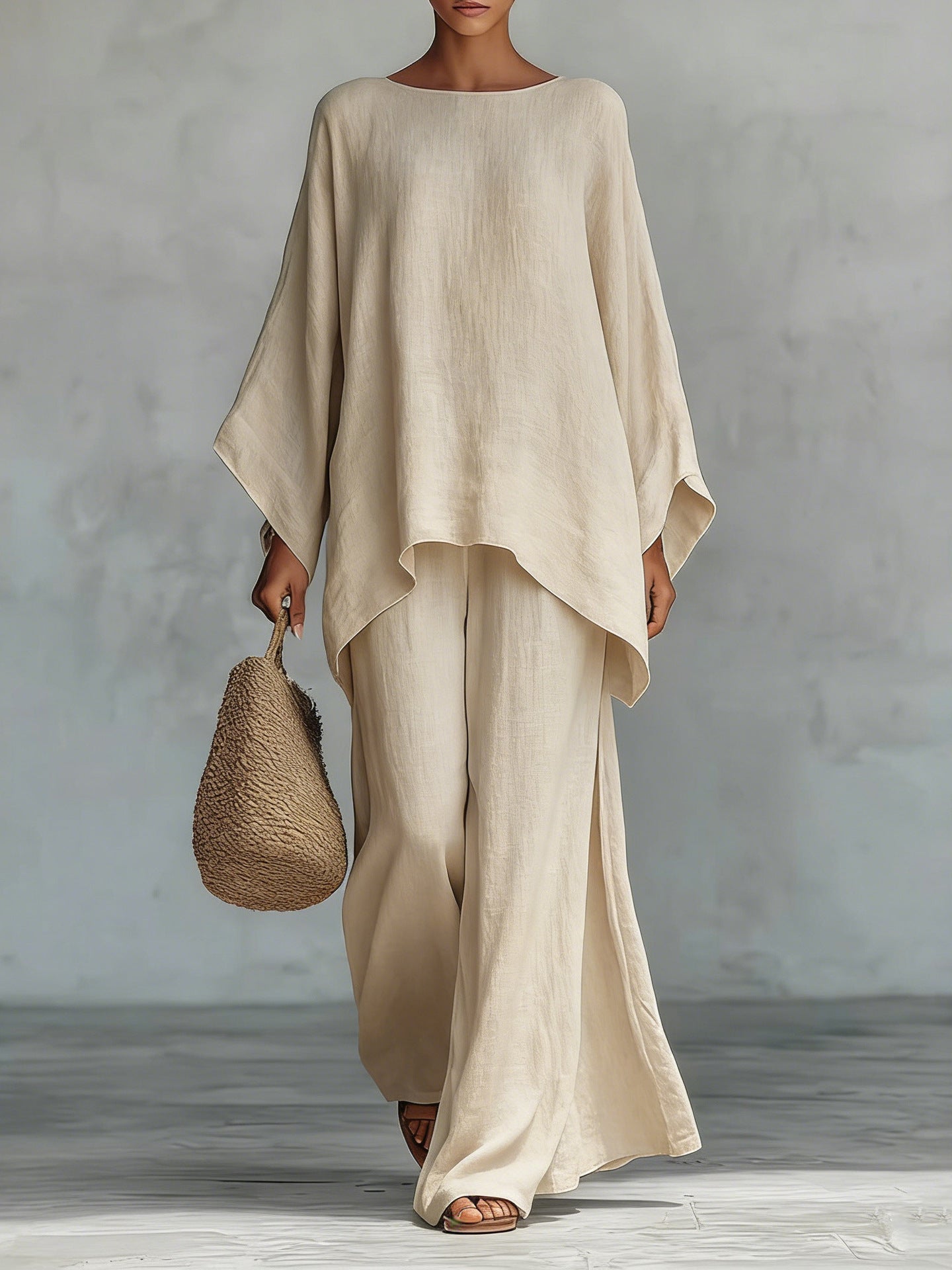 Amara Linen Flow Set