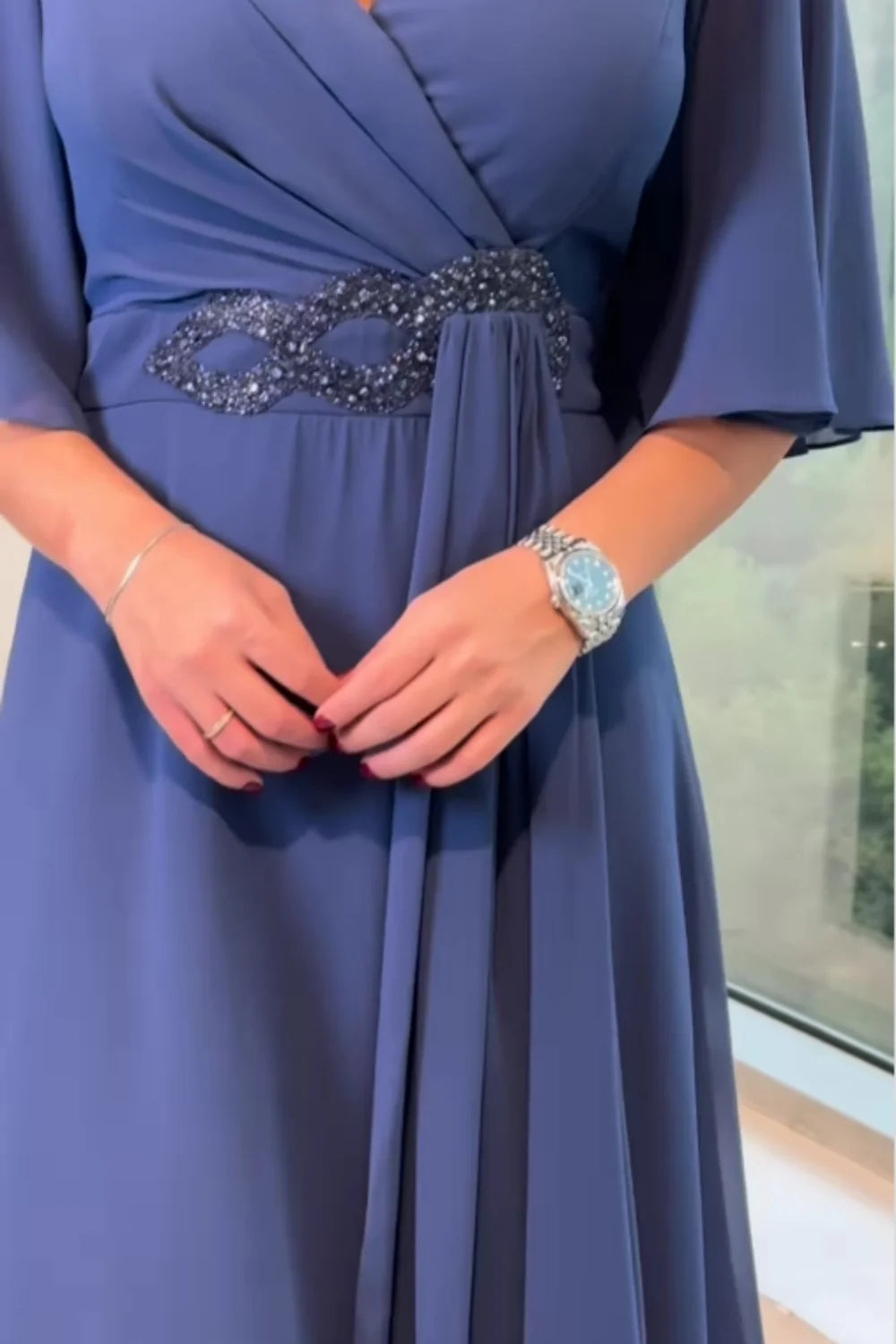 Isadora Chiffon Grace Maxi Dress