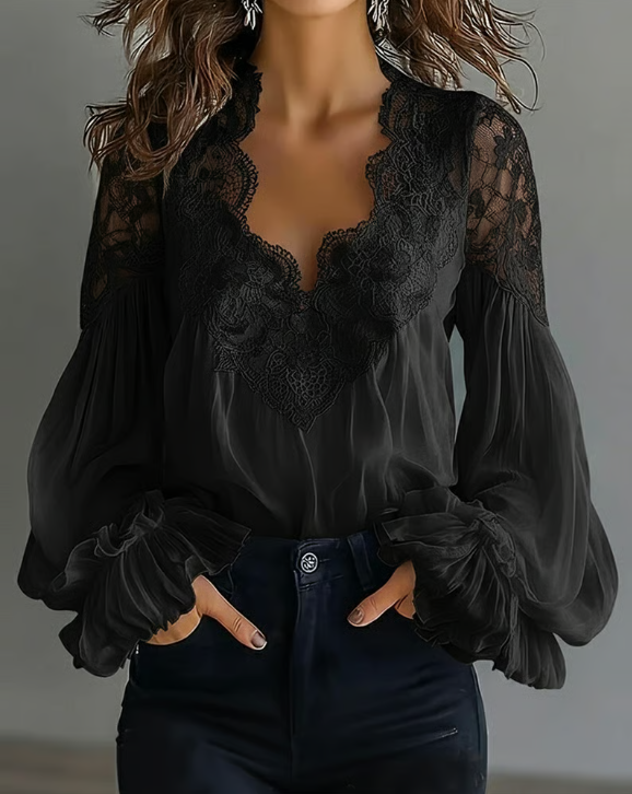Isadora Lace Élan Blouse