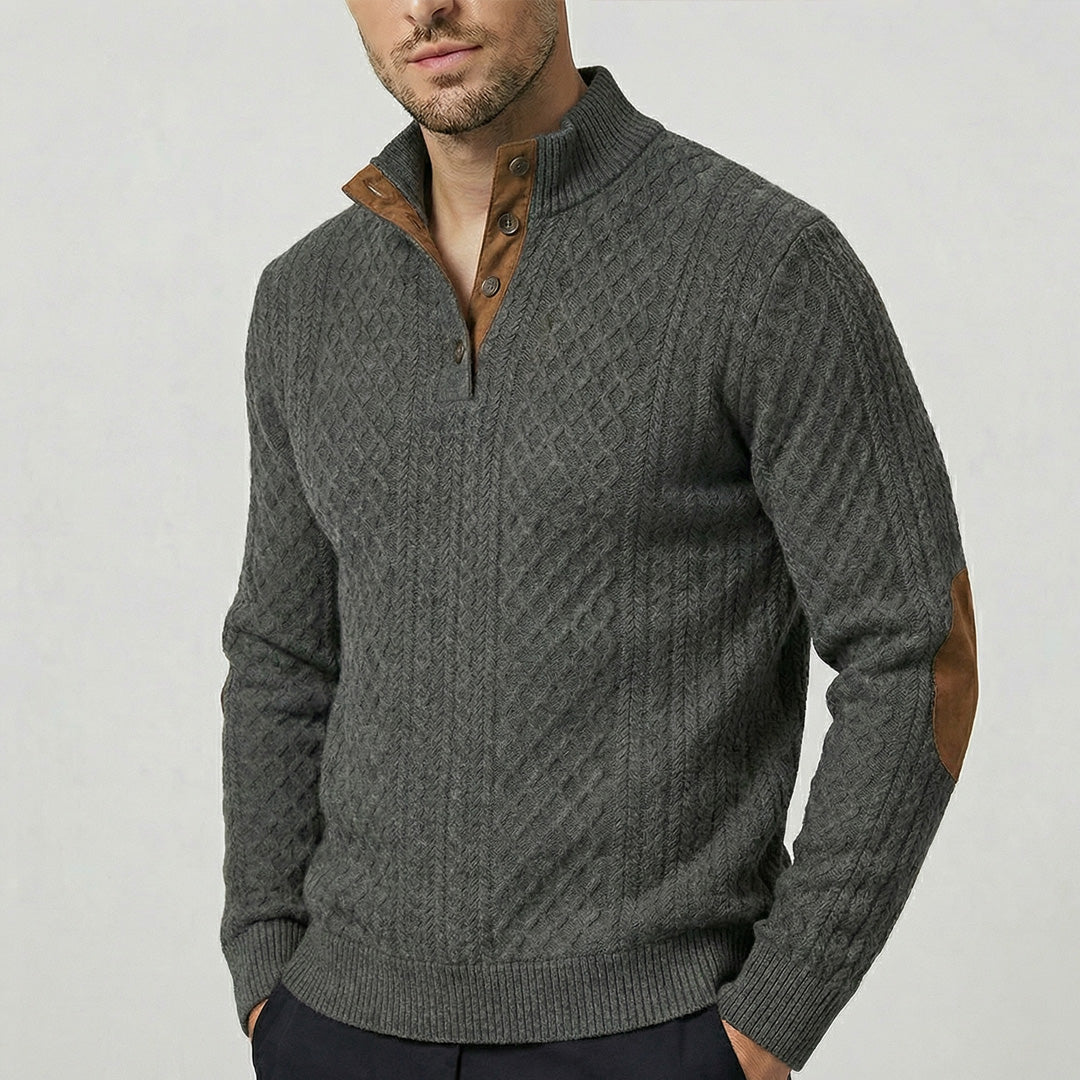 Hugo Classic High Collar Pullover