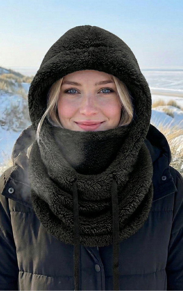 FrostHug Winter Thermal Hoodie Comfort Shell