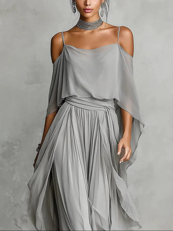 Isabela Light Grey Summer Set