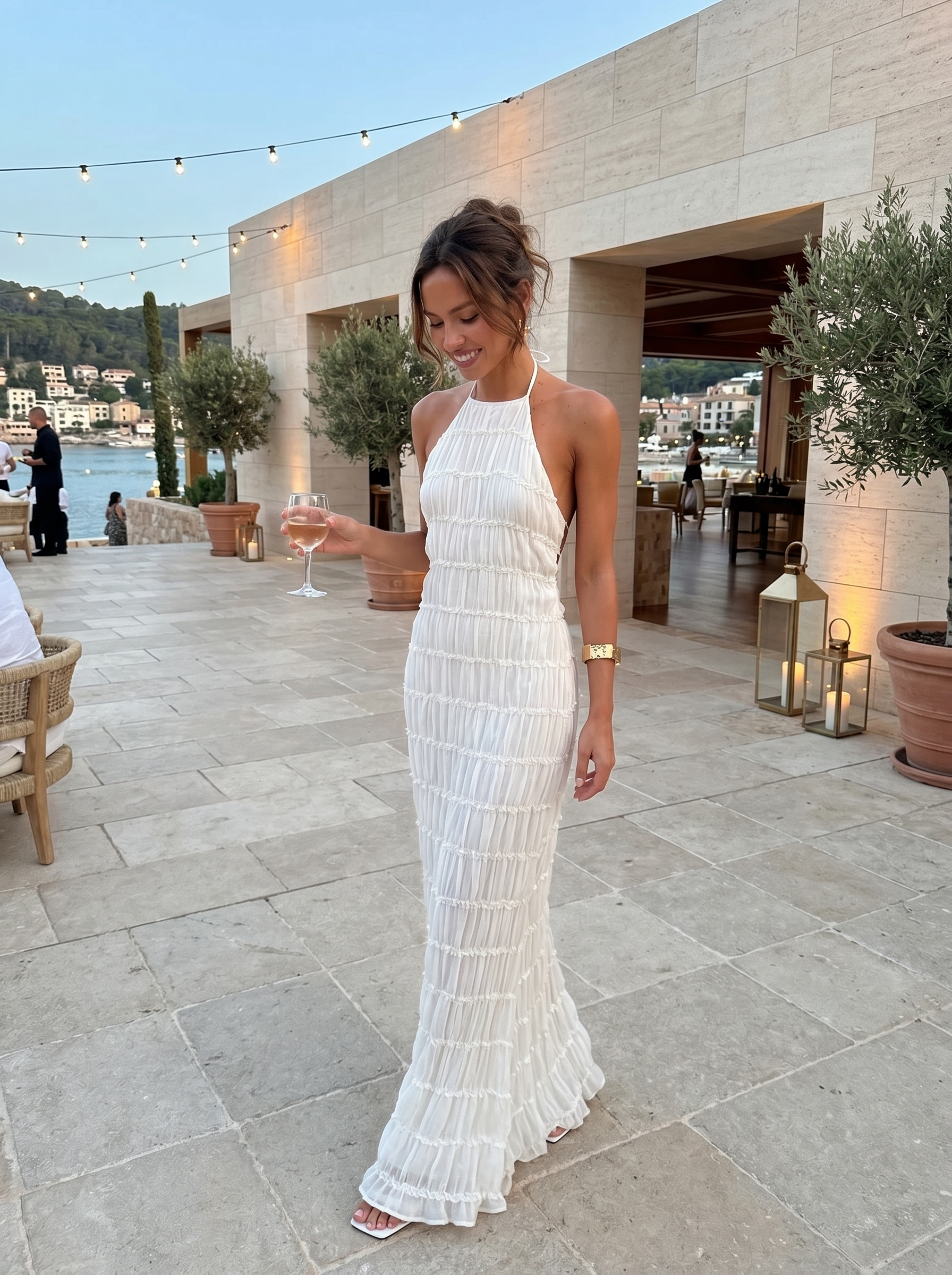 Angela Summer Statement Maxi Dress