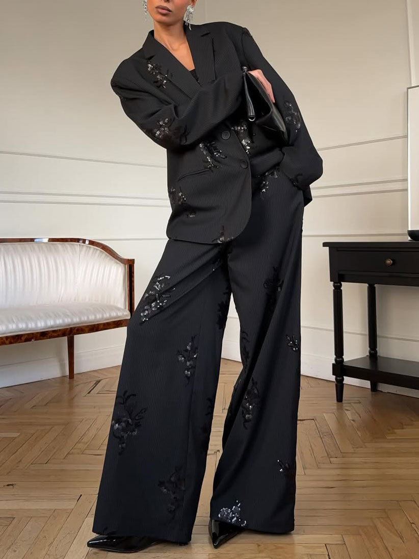 Valentina Sequin Tailored Trousers