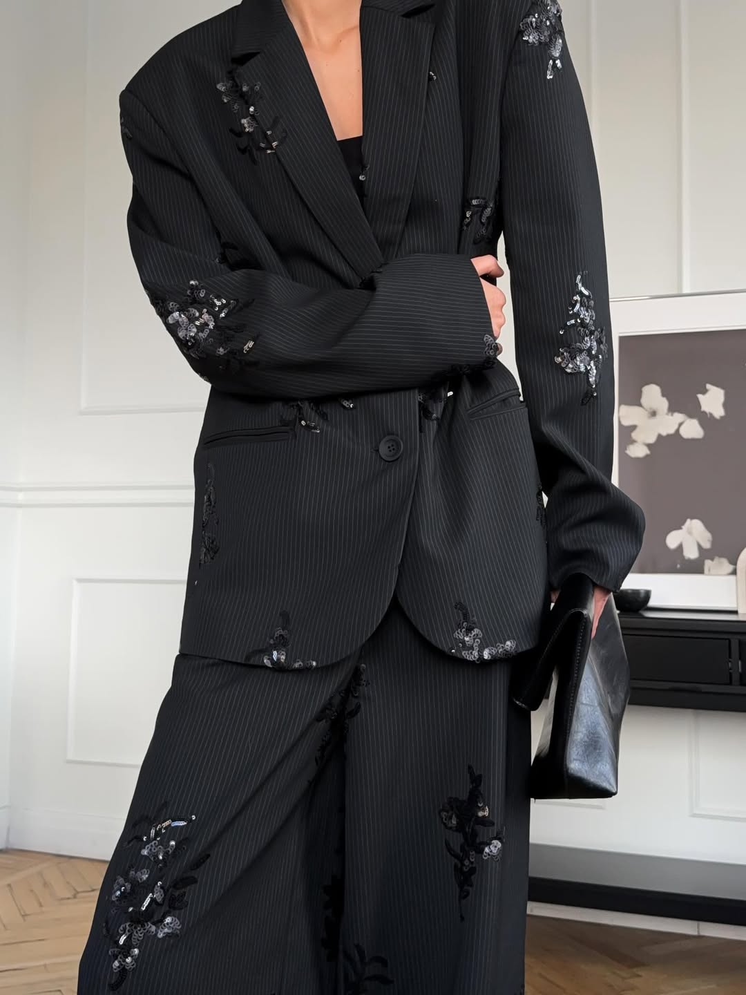 Valentina Sequin Tailored Trousers