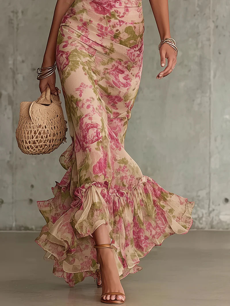 Rosalie Vintage Bloom Maxi Dress