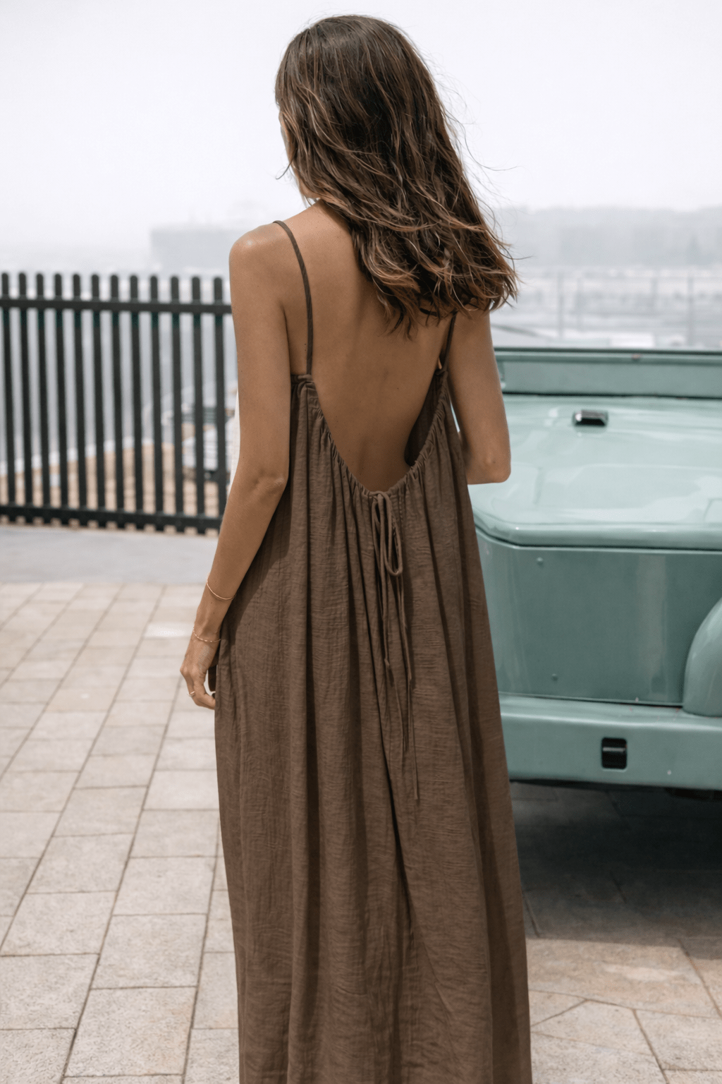 Valencia Bare Flow Maxi Dress