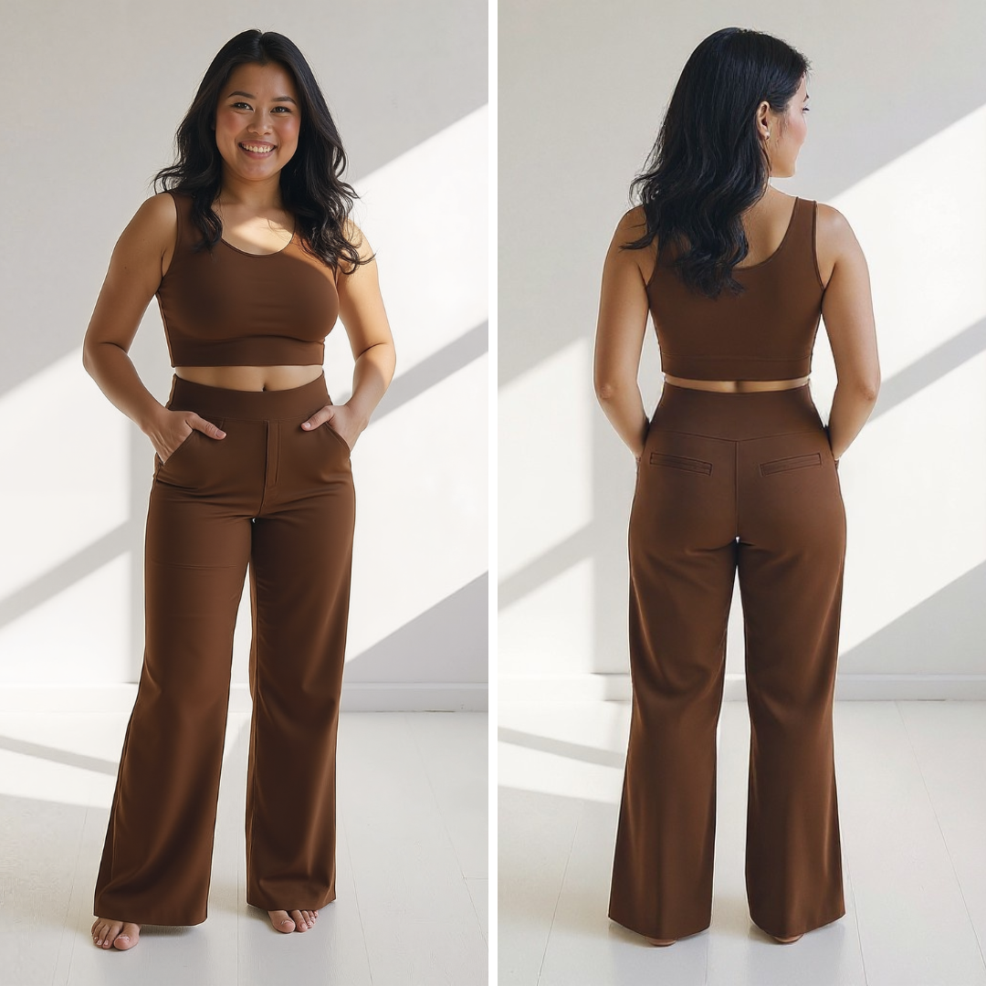 ComfortCurve Wide Leg Everyday Trousers