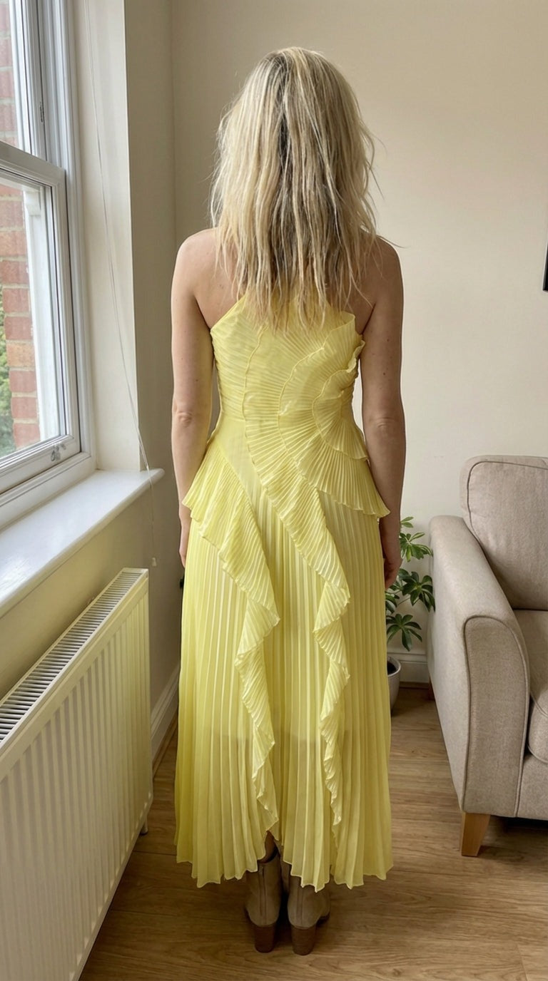 Rosalie Ruffle Muse Maxi Dress