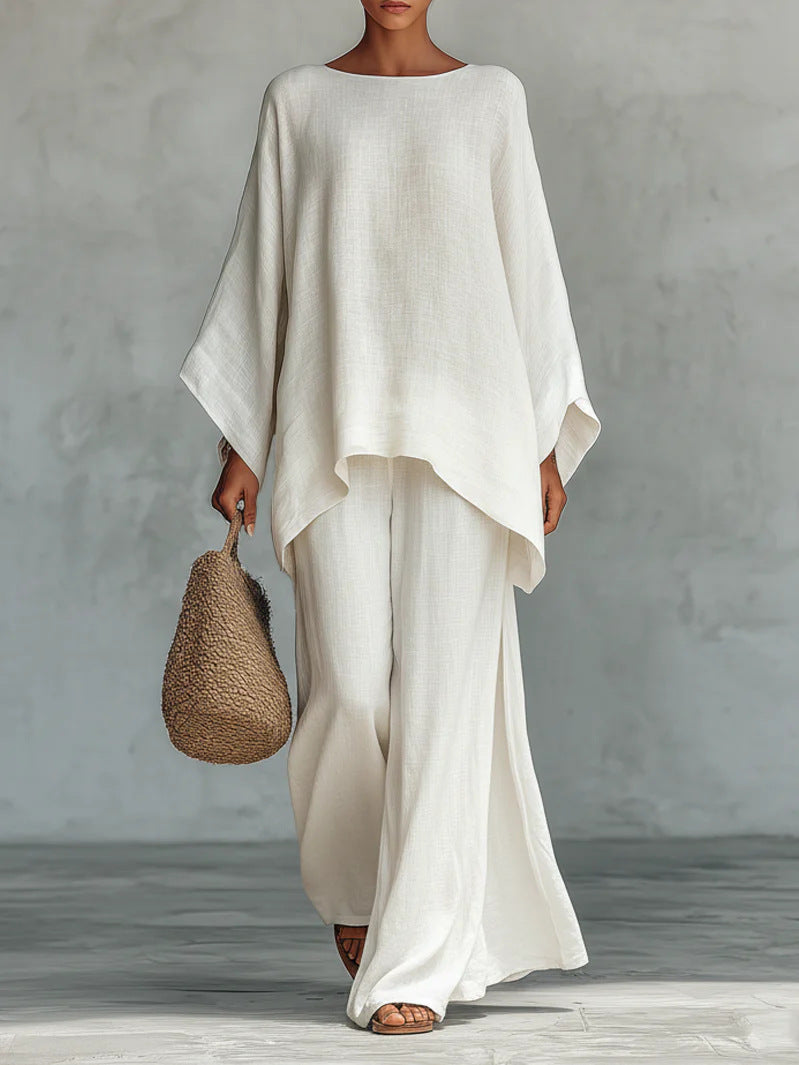 Amara Linen Flow Set